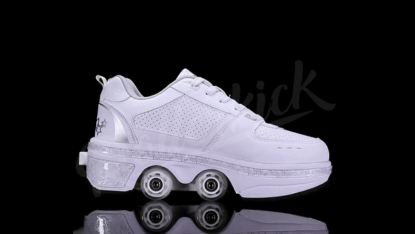 Chaussures à roulettes Roller Skates - Vert - Enfant - Cuir - Automatique  Rétractable